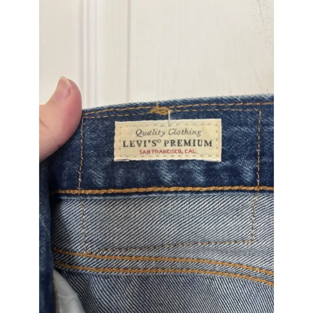 Levi’s 501 ’93 Straight Medium Wash Denim Jeans 32X30 Button Fly Cotton